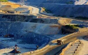 Image of mining open pit