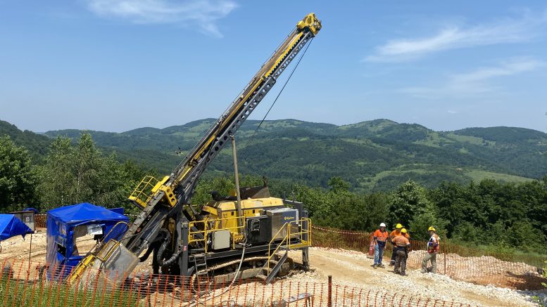 Picture of Drilling at Coka Rakita